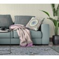 thumbnail image 5 of Amrita Sen Broadcloth Zippered Pillow With Beige Blue CAPL225BrCDSZP26x26, 5 of 5
