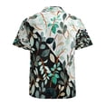 thumbnail image 3 of High Quality Hawaiian Shirts for Men Short Sleeve Aloha Beach Shirt Floral Summer Casual Button Down Shirts Blouses X2VBCP, 3 of 7