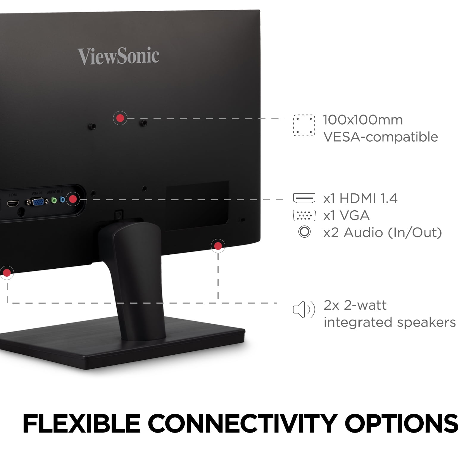 ViewSonic Gaming FreeSync VS2447M 24" FHD Monitor