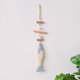 thumbnail image 4 of Adorno Decorativo de Pez de Madera Hecho a Mano para Colgar En La Pared, Escultura Decorativa de Pez de Madera para El Hogar, Dormitorio, Baño, Casa de Playa., 4 of 6