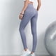 thumbnail image 3 of Pantalones de yoga elásticos Pantalones deportivos delgados Levantamiento de cadera de cintura alta, Azul, S Vogacara AP1024-05B, 3 of 7