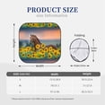 thumbnail image 3 of Haiem Horse Sunflowers Car Windshield Sun Shade (2 Pieces) Foldable Windshield Sun Shade Car Accessories for Truck SUV Pickup-Medium, 3 of 7