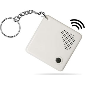 Talking Key Chain Square - White - Walmart.com