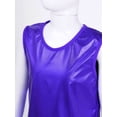 thumbnail image 3 of CHICTRY Kids Boys Girls Metallic Sleeveless Tank Top Athletic Gymnastic Vest Tops Activewear,Sizes 1-18, 3 of 6