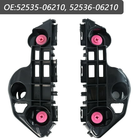 AUTOXBERT 2pcs Car Front Left Right Bumper Bracket For Toyota Camry 2019-2021 5253606210 5253506210