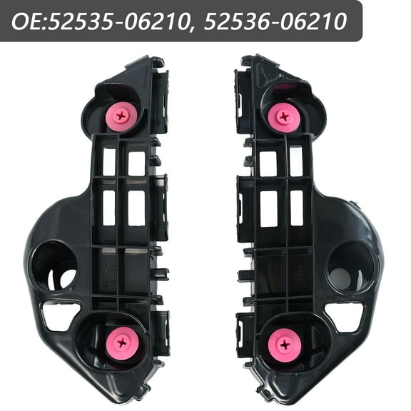 AUTOXBERT 2pcs Car Front Left Right Bumper Bracket For Toyota Camry 2019-2021 5253606210 5253506210