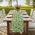 thumbnail image 4 of Table Runners 36 Inches Long Dress Scarves, St. Patrick's Day Farmhouse Kitchen Table Runner, Short Coffee Tablerunners, Watercolor Lucky Shamrocks Vintage Leaves 13x36 Inch, 4 of 9
