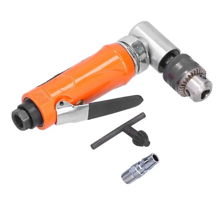 

Pneumatic Drill Air Angular Drilling Machine 90° 1/4in 6mm Elbow Head Manual Tool KP555LJapanese Style