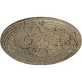 thumbnail image 3 of Ekena Millwork 26 1/4"OD x 3 1/4"P Athens Ceiling Medallion (Fits Canopies up to 3 5/8"), Hand-Painted Gobi Desert Crackle, 3 of 5