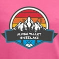 thumbnail image 3 of CafePress - Alpine Valley White Lake Michigan T Shirt - Women's V-Neck Dark T-Shirt, 3 of 3