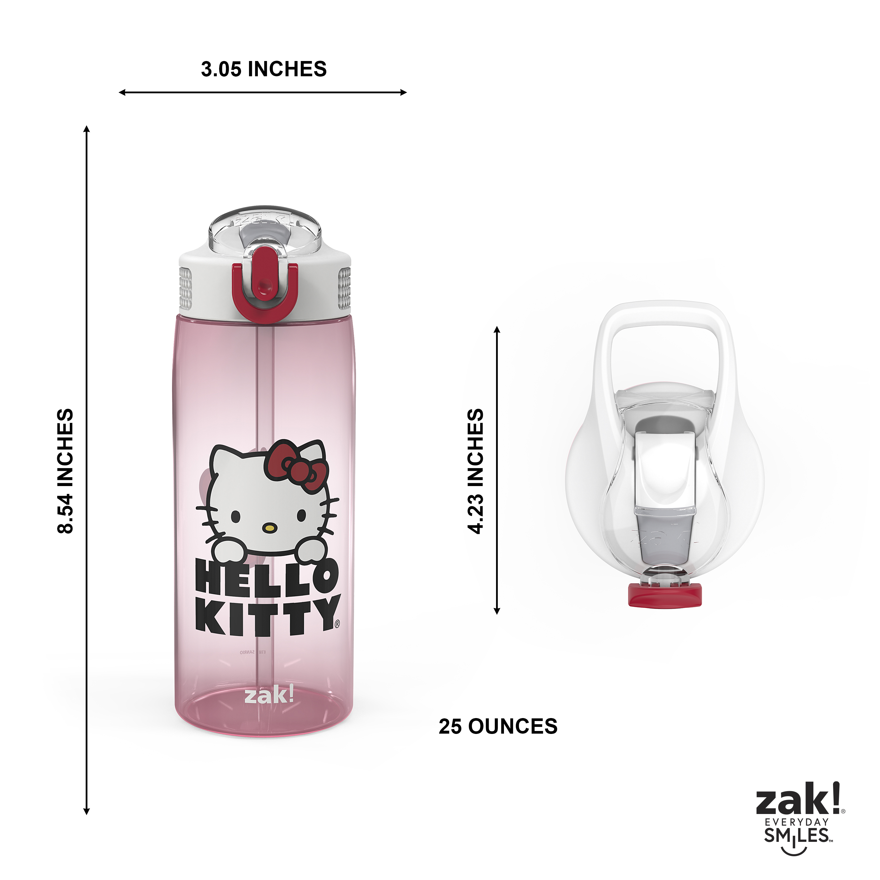 Zak Designs Hello Kitty 25oz PP Bottle