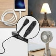 thumbnail image 6 of EP 2 Pack 15 Ft Black 3 Outlet Extension Cord with Flat Plug, 16 AWG SPT-3 Durable Power Cable for Indoor Use, 6 of 6