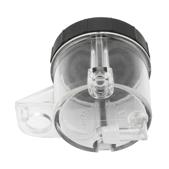 Front Rear Brake Fluid Reservoir, Fixed Installation Brake Fluid Bottle Maximum Minimum Scale Replacement for Aprilia RSV 1000 Tuono 2002-2009 for Motorcycle