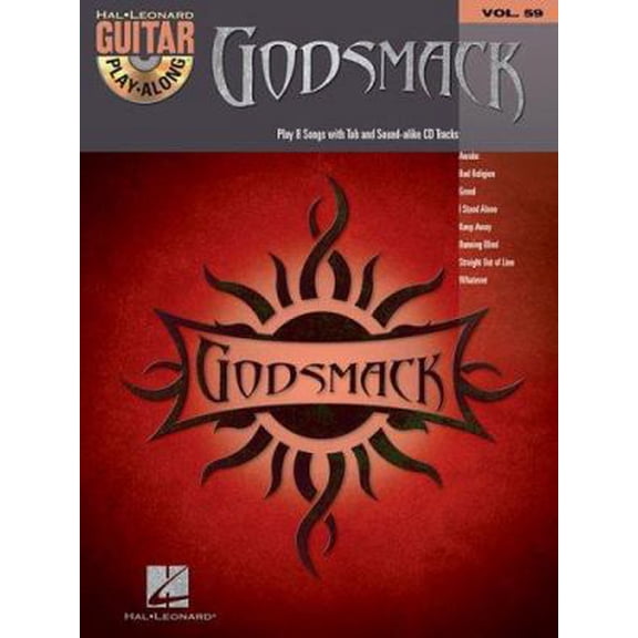 Pre-Owned Godsmack: Guitar Play-Along Volume 59 (Hal Leonard Guitar Play Along) (Unknown) 1423407946 9781423407942
