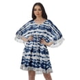 thumbnail image 1 of Moomaya Robe de Plage Imprimée Vêtements de Vacances Femmes Robes en Georgette pour Femmes, 1 of 6