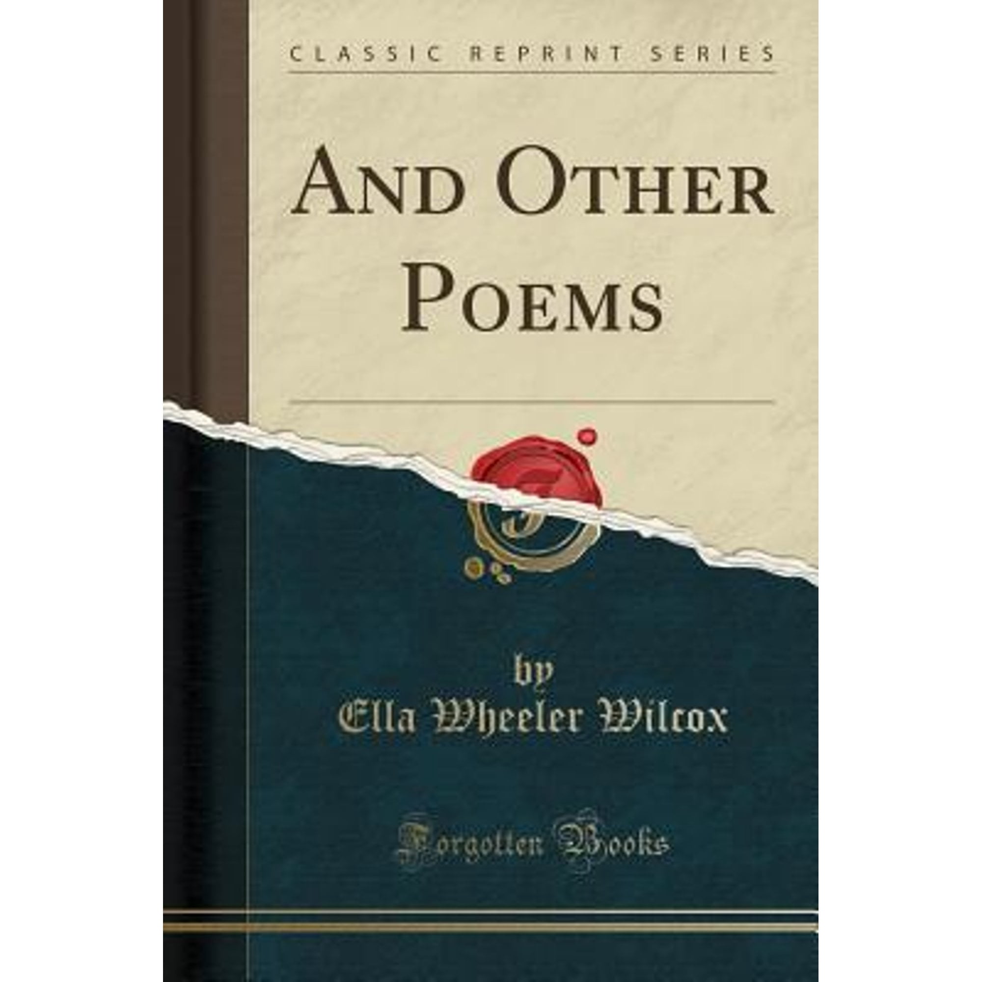 And Other Poems (Classic Reprint)