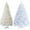 White, variant on BSHAPPLUS® 6ft Pre-Lit White Christmas Tree with Remote Control,Artificial Hinged Christmas Tree with 500 LED Lights, 11 Light-Modes and 1200 Branch Tips for Home, Party Decoration