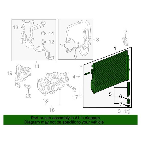 GM 96945774 Condenser Asm-A/C