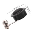 thumbnail image 2 of FUEENIRVA 1Par Tweeter Para Car Audio Con Compacto Y Material Duradero En Negro, 2 of 8