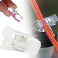 thumbnail image 2 of Multipurpose Sewing Clips, 1 Pc Plastic Clips, Premium Quilting Accessories - Assorted Colors Fabric Clips for Sewing Supplies and Crafting Tools, 1.06x0.39x0.55 Inch, Clear, 2 of 8