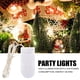 thumbnail image 5 of Guirnalda de luces LED de alambre de cobre de 2 metros y 20 unidades, funciona con pilas, impermeable, decorativa, ideal para dormitorio, patio, fiesta, Navidad, boda (blanco cálido)., 5 of 7