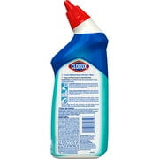 Clorox Toilet Bowl Cleaner Clinging Bleach Gel, Ocean Mist, 24 Fluid Ounces
