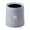 C, variant on Scandinavian Square Mini Desktop Trash Can – 5.6"x6" Lidless Waste Bin for Coffee Table, Office, Bedroom, Study – Double-Use Organizer, Polypropylene – White/Gray/Pink/Blue/Black