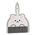 thumbnail image 3 of Tongina Broom Dustpan .Brush Mini Broom and Dustpan Set .. Dust Pan and Hand Broom for Home Desktop .Computers Kitchen Car white bunny, 3 of 8