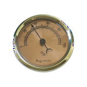 Quality Importers Small Analog Hygrometer, 1 7/8'' Size