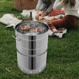 Lodge Cast Iron Sportsman's Grill. Large Charcoal Hibachi-Style