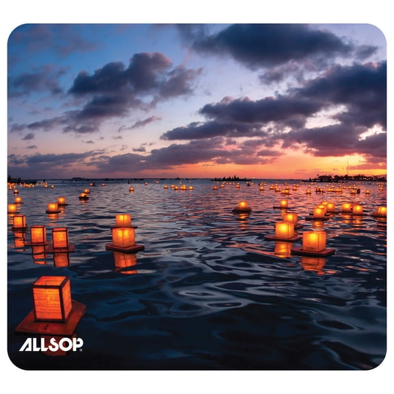 Allsop NatureSmart Image Mousepad, Lanterns, (32414)
