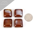 thumbnail image 3 of Blue Ridge Brand 1" Reflective Fire Glass Cubes - Professional Grade Fire Pit Glass Squares - Amber - 50 Pound, 3 of 6