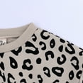 thumbnail image 7 of WOYY Toddler Girls Leopard Summer Clothes Set Short Sleeve T-Shirt and Short Outfits, 7 of 7