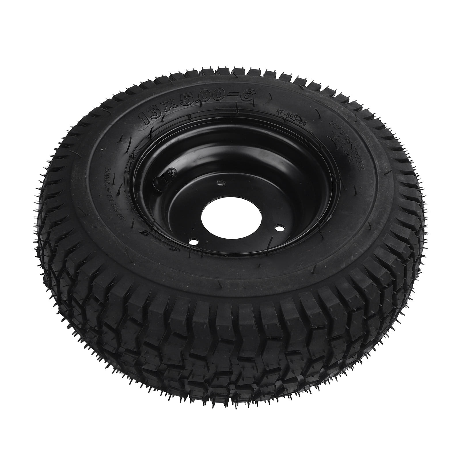 6 Inch Tire, ATV Tyre Improved Grip Prevent Puncture Enduring Rubber ...