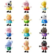 Peppa Pig Toys Peppas Friends Surprise, 1 Random Figure from 12 Collectible Friends (1 Pack), Preschool Toys