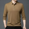 thumbnail image 5 of Mlzmgr Shirts for Men 1/4 Button Long Sleeve Golf Shirts Fitness Business Casual Work Shirts, 5 of 5