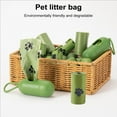 thumbnail image 4 of Pebbuoy Leakproof Pet Litter Bag Rolls Sturdy Dog Cat Poop Bags Easy Dispense Durable Waste Bags Pet Garbage Bags for Parks Outdoor Travel, 4 of 7