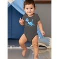 thumbnail image 2 of Dinosaur On Water Bodysuit Infant -Image by Shutterstock,  6 Months, 2 of 4