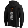 thumbnail image 3 of Men's Devin Booker Black Phoenix Suns Playmaker Name & Number Pullover Hoodie, 3 of 3