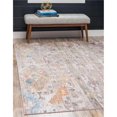 thumbnail image 1 of Unique Loom 3143035 2 ft. 2 in. x 3 ft. Malasana Basilica Rectangular Rug, Beige, 1 of 2