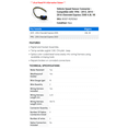 thumbnail image 2 of Vehicle Speed Sensor Connector - Compatible with 1996 - 2012, 2014 - 2016 Chevy Express 2500 4.8L V8 1997 1998 1999 2000 2001 2002 2003 2004 2005 2006 2007 2008 2009 2010 2011 2015, 2 of 2