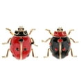 thumbnail image 6 of EHJRE Ladybug Brooch For Suit Hats Scarf Beatle Bug Brooch Pins Jewelry - Red, 6 of 9