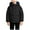 Black, variant on Xdegoge Quilted Jacket for Girls Boys Unisex Fleece Lined Jackets Button Down Padded Coat Fashion Fall Winter Puffer Warm Outerwear with Pockets Size 2-12