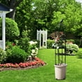 thumbnail image 3 of DIY Garden Trellis Obelisk Plant Steel Frame for Climbing Plant, 3 of 8