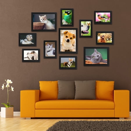 11PCS Photo Frame Set Hanging Picture Modern Display Wall Art Home