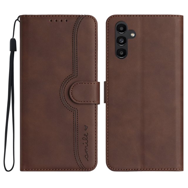 Compatible with Samsung Galaxy S23 FE 5G Case Premium PU Leather Wallet with Built-in Magnet Cover