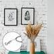 thumbnail image 4 of Heavy Duty Stainless Steel Wire Ropes with Hooks for Picture and Mirror Hanging, 8 Pieces Adjustable Hanging Kit, 4 of 5
