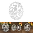 thumbnail image 3 of Easter Bunny Wreath Metal Cutting Dies Stencil Scrapbooking DIY Album Stamp Card, 3 of 8