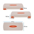 thumbnail image 3 of Banco Escalon De Ejercicio Step Rutinas Aerobics Ajustable, 3 of 6
