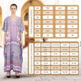thumbnail image 2 of Miss Lavish London Women Kaftans Dresses, Purple S, 2 of 7